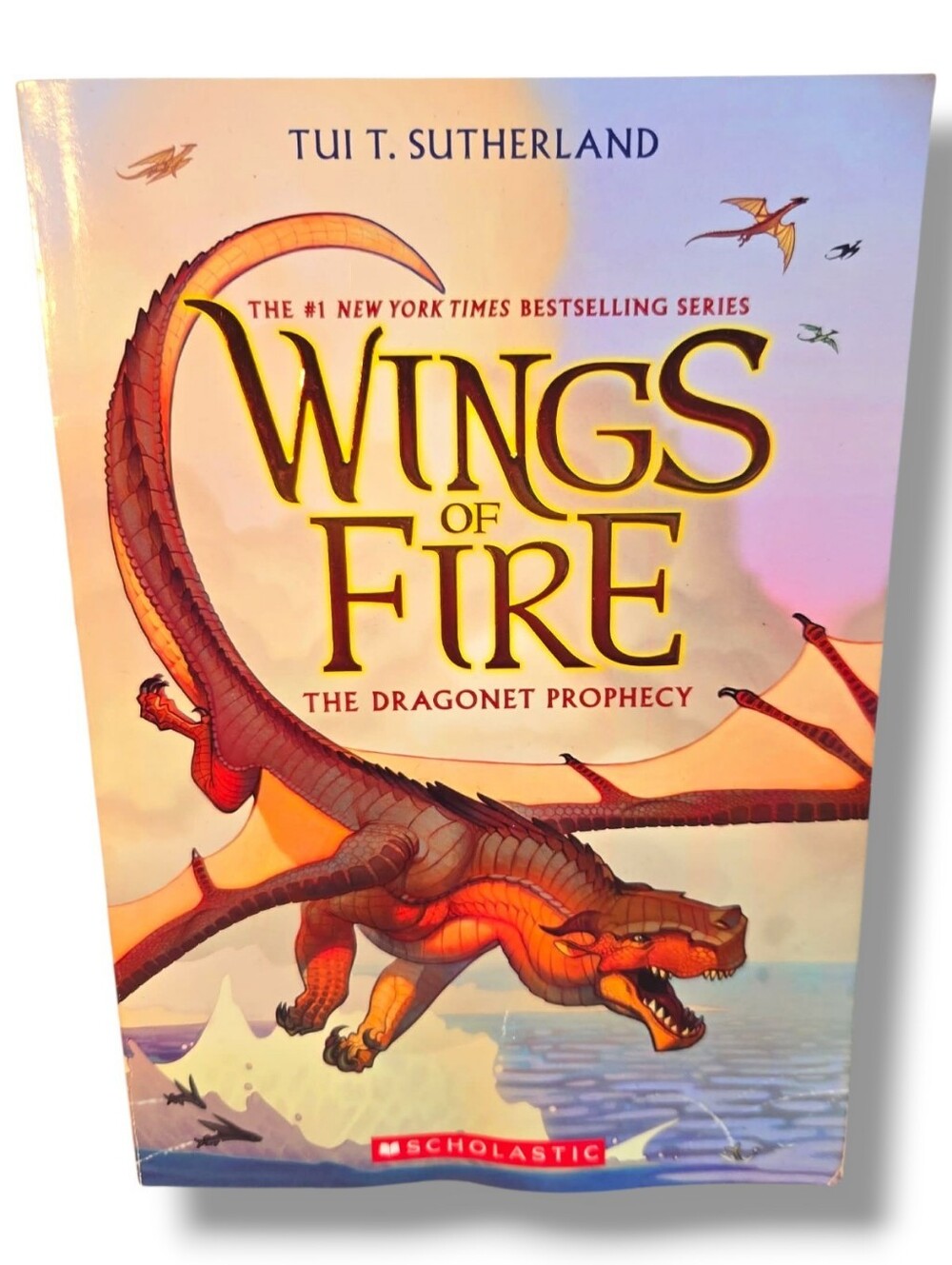 Wings of Fire Book 1 – The Dragonet Prophecy, Paperback Dragons Fantasy Novel